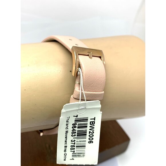 Tory Burch Women\'s Watch TBW2006 Gigi Quartz Rose Gold Pink Leather Band 28mm main image 5